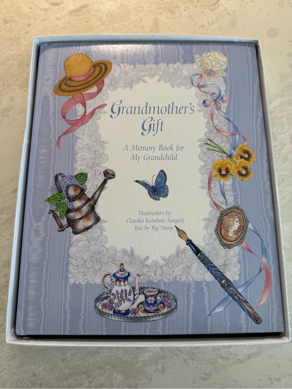 Grandmother's Gift A Memory Book For My Grandchild CR Gibson 1996 Hardcover